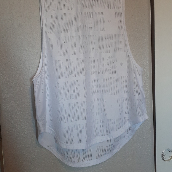 Adidas See-through Cut off Top - Picture 2 of 3